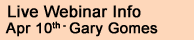 Live Webinar Information