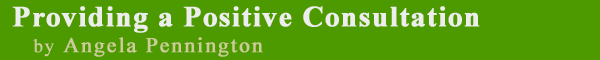 How To Provide a Positive Consultation